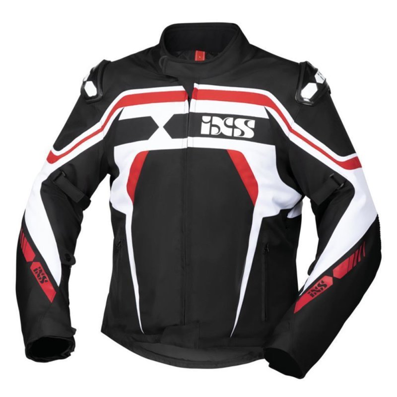 Jacke Sport RS-700-ST schwarz-weiss-rot XL von iXS