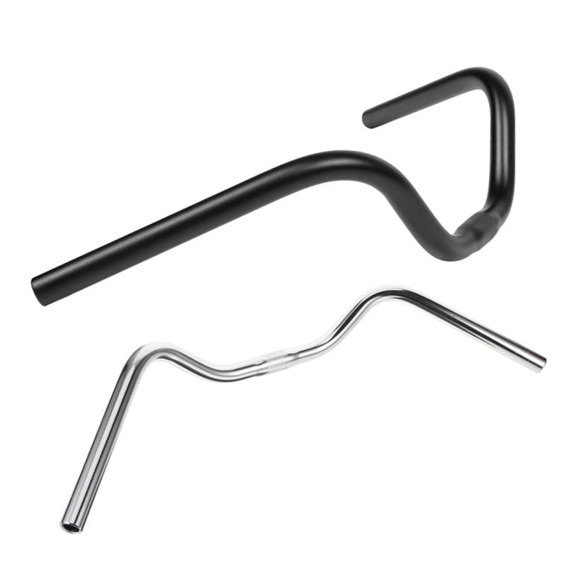 ibasenice 2 Stück Fahrradlenker Outdoor Fahrradlenker U Förmiger Fahrradlenker Kreativ Gebogener Lenker Fahrrad Retro Lenker Retro Fahrradlenker Robuster Fahrradlenker Aus Edelstahl von ibasenice