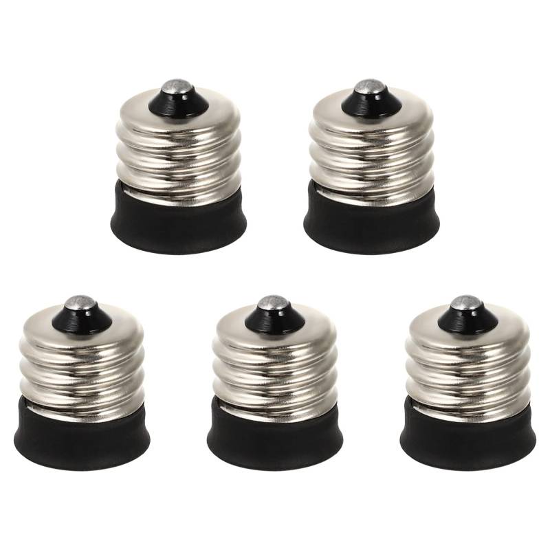 ibasenice Guhbirnenadapter 5 Stücke E17 Zu E14 Fassung Adapter Kupfer E17 Zu E14 Lampenfassung Adapter Für Glühlampen Led Halogen Energiesparlampen Candelabra Sockel Austausch von ibasenice
