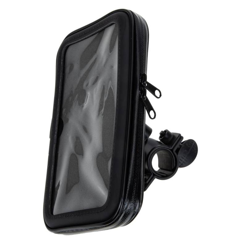 ifundom 1 Set wasserdichte Handytasche Fahrrad Leichte Tasche Lenkerabdeckungen Vorderer Handyhalter Verschleißfeste Handytasche Handytasche Fahrräder Navigationstasche Schwarzer Abs von ifundom