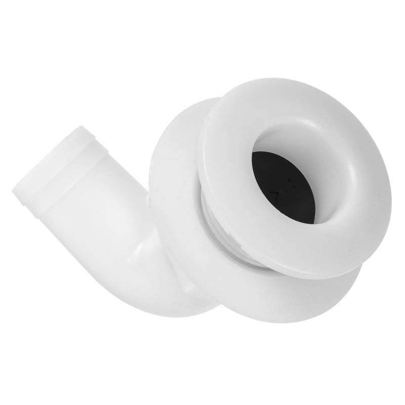 ifundom Plastikboot Scupper Abflussanschluss Für Boote Einfache Installation Wartungsarm Design Für Yachten Und Freizeitboote Bootswasserabflussanpassung von ifundom