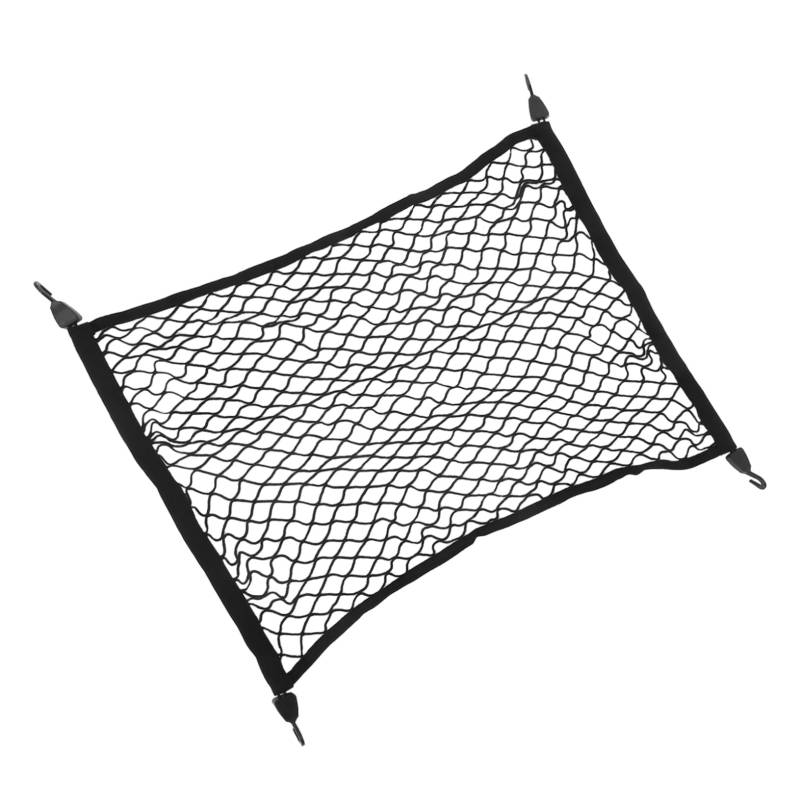ifundom Wohnmobilnetz Wagennetz Ladungsnetz Netz Für Ladung Campingwagennetz Wagennetz Außenabdeckung Für Gartenwagen Elastisches Netz Wagenabdeckungsnetz Schwarzes Polyester von ifundom