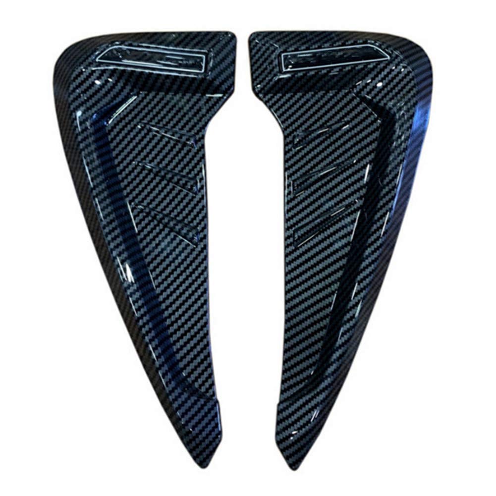 Auto Gitter Aufkleber,ihreesy 1 Paar Auto Seitenluftauslass Kotflügel Abdeckung Air Flow Fender Seite Dekoration Cover Auto Lufteinlässe Außen Dekorative Verkleidung Kohlefaser Auto Gitter Aufkleber,ihreesy 1 Paar Auto Seitenluftauslass Kotflügel Abdeckung Air Flow Fender Seite Dekoration Cover Auto Lufteinlässe Außen Dekorative Verkleidung Kohlefaser von ihreesy