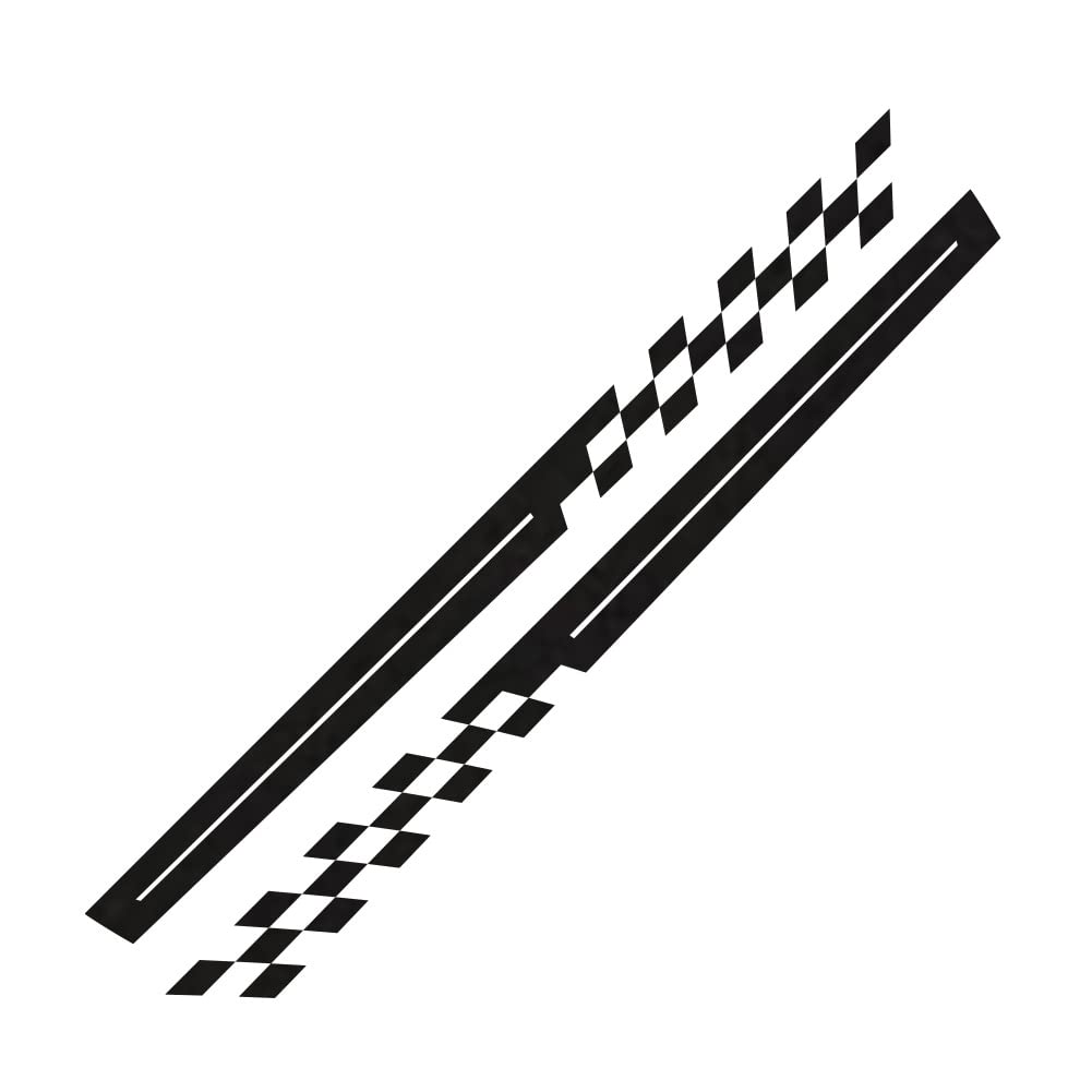 ihreesy 2 Stück Auto Körper Aufkleber, Autoaufkleber Auto Seiten Streifen Aufkleber Karosserie Aufkleber Sport Racing Streifen Grafik Aufkleber Auto Seitenschweller Seitenaufkleber,Mattschwarz ihreesy 2 Stück Auto Körper Aufkleber, Autoaufkleber Auto Seiten Streifen Aufkleber Karosserie Aufkleber Sport Racing Streifen Grafik Aufkleber Auto Seitenschweller Seitenaufkleber,Mattschwarz von ihreesy