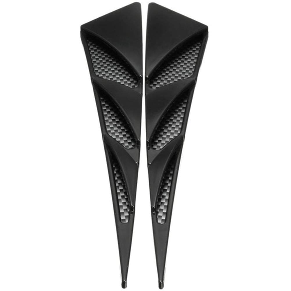 ihreesy 2 Stück Auto Lufteinlass Aufkleber,Universal Lufteinlass Motorhaube Aufkleber Außenseite Schaufelhaube Abdeckung Einlasshaube Schaufel Motorhaube Entlüftung Dekorativer,23cm x 4cm,Schwarz ihreesy 2 Stück Auto Lufteinlass Aufkleber,Universal Lufteinlass Motorhaube Aufkleber Außenseite Schaufelhaube Abdeckung Einlasshaube Schaufel Motorhaube Entlüftung Dekorativer,23cm x 4cm,Schwarz von ihreesy