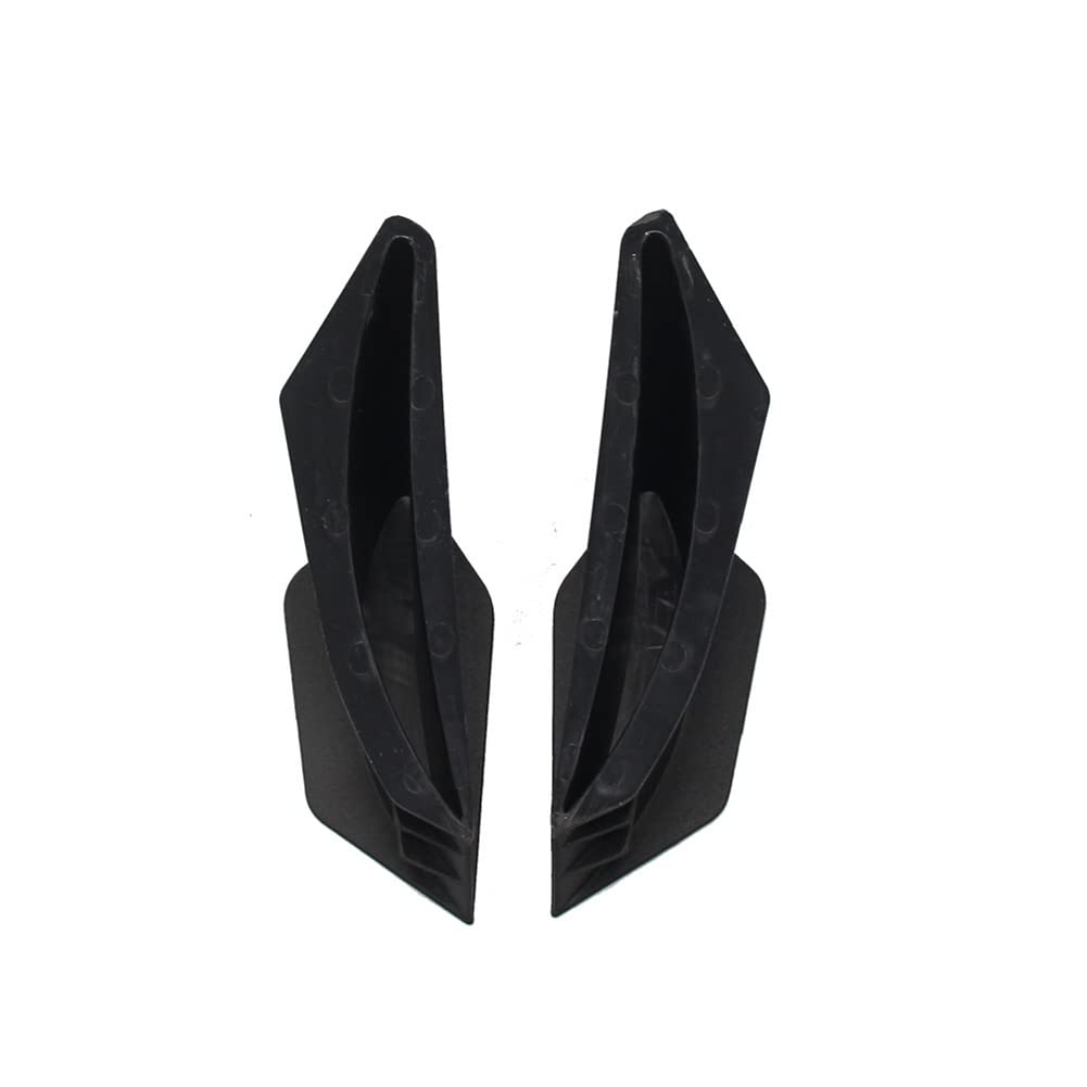 ihreesy 2 Stück Motorrad Verkleidungs Winglets, ABS Aerodynamischer Winglets Spoiler Universal Winglet Aerodynamik Kit Motorrad Verkleidungsflügel Dekoration Spoiler Dynamischer Spoiler,Schwarz ihreesy 2 Stück Motorrad Verkleidungs Winglets, ABS Aerodynamischer Winglets Spoiler Universal Winglet Aerodynamik Kit Motorrad Verkleidungsflügel Dekoration Spoiler Dynamischer Spoiler,Schwarz von ihreesy