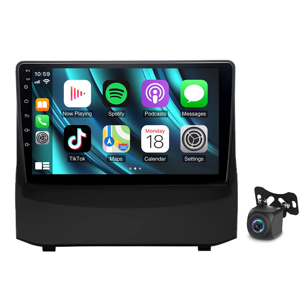 ihreesy 2G+32G Android Autoradio 2 Din kompatibel mit Ford Fiesta MK6 2008-2016, Android 13 9 Zoll Carplay Android Auto Autoradio mit GPS Navi WiFi Mirror Link FM/RDS Radio SWC Rückfahrkamera ihreesy 2G+32G Android Autoradio 2 Din kompatibel mit Ford Fiesta MK6 2008-2016, Android 13 9 Zoll Carplay Android Auto Autoradio mit GPS Navi WiFi Mirror Link FM/RDS Radio SWC Rückfahrkamera von ihreesy