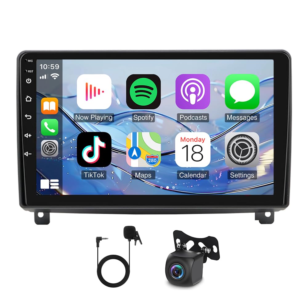 ihreesy 4G+64G Android Autoradio 2 Din kompatibel mit Peugeot 407 2004-2008, Android 14 9 Zoll Carplay Android Auto Autoradio mit GPS Navi WiFi Mirror Link FM/RDS Radio SWC Rückfahrkamera ihreesy 4G+64G Android Autoradio 2 Din kompatibel mit Peugeot 407 2004-2008, Android 14 9 Zoll Carplay Android Auto Autoradio mit GPS Navi WiFi Mirror Link FM/RDS Radio SWC Rückfahrkamera von ihreesy
