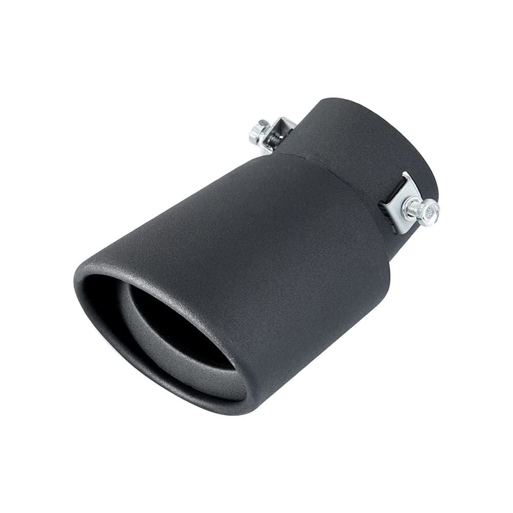ihreesy Auto Auspuff Endstück, 53mm-38mm Edelstahl Auto Auspuffblende Endrohr Endstück Auspuffendrohr Sportauspuff Blende Auspuffanlage Auspuff,Schwarz ihreesy Auto Auspuff Endstück, 53mm-38mm Edelstahl Auto Auspuffblende Endrohr Endstück Auspuffendrohr Sportauspuff Blende Auspuffanlage Auspuff,Schwarz von ihreesy