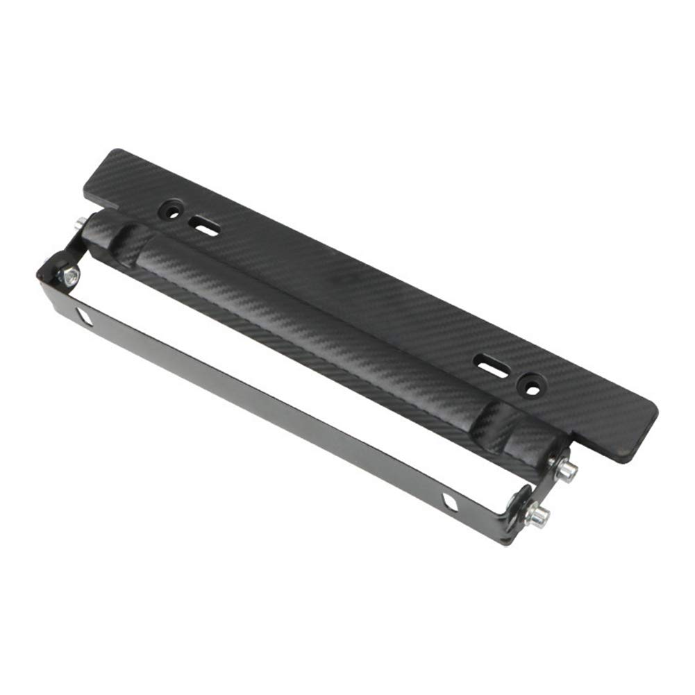 ihreesy Auto Kennzeichenhalterung,Einstellbare Kennzeichenhalter Universal Kfz Kennzeichenrahmen Carbon Faser Muster Nummernschildhalter ihreesy Auto Kennzeichenhalterung,Einstellbare Kennzeichenhalter Universal Kfz Kennzeichenrahmen Carbon Faser Muster Nummernschildhalter von ihreesy