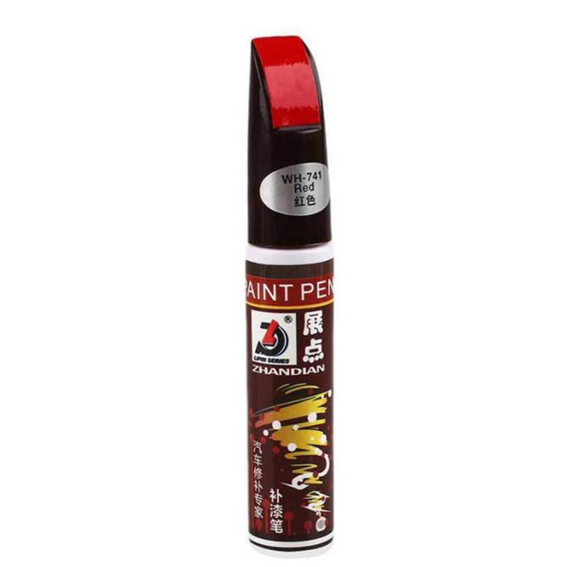 ihreesy Auto Kratzer Reparatur Lackstift,12ml Auto Pflegestift Kratzerentferner Lack-Reparaturstift Kratzerentferner Wartungswerkzeuge Auto Kratzer Reparatur Lackstift für Auto LKW SUV,Groß Rot von ihreesy