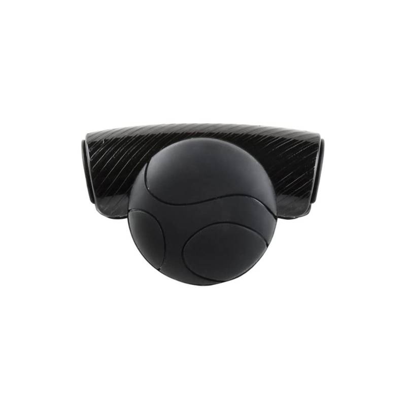 ihreesy Auto Lenkrad Knauf Spinner,Silikon Leistung Hilfe Ball Lenkrad Knopf-Assist Ball Lenkradverstärker Drehknopfklemme Lenkradhüllen mit Spinner Auto Power Griff Ball Auto Grip Knauf,Schwarz von ihreesy