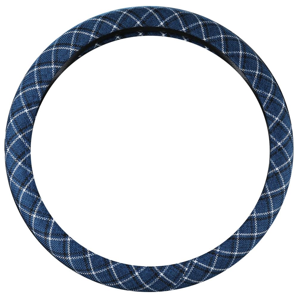 ihreesy Auto Lenkradbezug, Universal Auto Lenkradhülle rutschfest Atmungsaktiv Lenkrad Abdeckung Lenkradschutz Lenkradschoner Auto Styling Zubehör,Blau ihreesy Auto Lenkradbezug, Universal Auto Lenkradhülle rutschfest Atmungsaktiv Lenkrad Abdeckung Lenkradschutz Lenkradschoner Auto Styling Zubehör,Blau von ihreesy