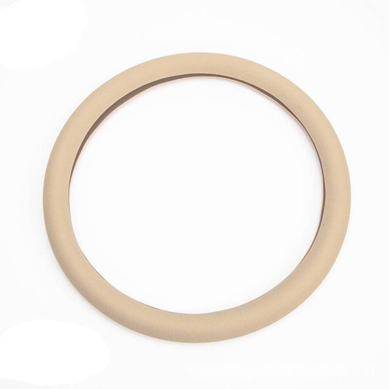 ihreesy Universal Silikon Lenkrad Abdeckung, 32 cm Durchmesser, Beige von ihreesy