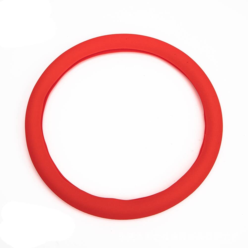 ihreesy Auto Lenkradbezug, Universal Silikon Lenkrad Abdeckung rutschfest Auto Lenkradhülle Lenkradschutz Lenkradschoner Auto-Dekor Zubehör Durchmesser 34–40cm,Rot ihreesy Auto Lenkradbezug, Universal Silikon Lenkrad Abdeckung rutschfest Auto Lenkradhülle Lenkradschutz Lenkradschoner Auto-Dekor Zubehör Durchmesser 34–40cm,Rot von ihreesy