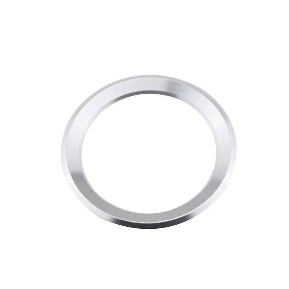 ihreesy Auto Lenkradring,Aluminiumlegierung Auto Lenkrad Center Ring Auto Lenkrad Logo Dekorativer Ring Lenkrad Ring Kompatibel für X1 X3 X5 X6 E36 E39 E46 E30 E60 E90 E92 F30 F35,Silber ihreesy Auto Lenkradring,Aluminiumlegierung Auto Lenkrad Center Ring Auto Lenkrad Logo Dekorativer Ring Lenkrad Ring Kompatibel für X1 X3 X5 X6 E36 E39 E46 E30 E60 E90 E92 F30 F35,Silber von ihreesy