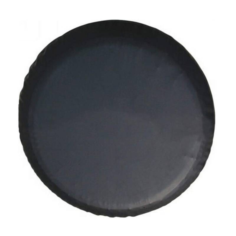 ihreesy Auto Reifentasche,Universal PVC PU Leder Wasserdichte Reifen Radabdeckung Reserveradhülle Staubdichte Rad Felgenabdeckung Schwarz Ersatzrad Reifen Abdeckung Protector,14 Zoll von ihreesy