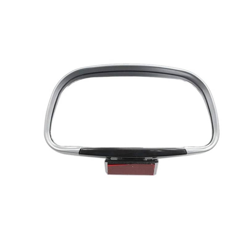 ihreesy Auto Toter Winkelspiegel,360° Drehbarer Seiten Konvexer Rückspiegel Universal Außenspiegel Blindspiegel Einstellbarer Seitenspiegel Auto Blind Spot Spiegel Seitenansicht Spiegel,Silber #B von ihreesy
