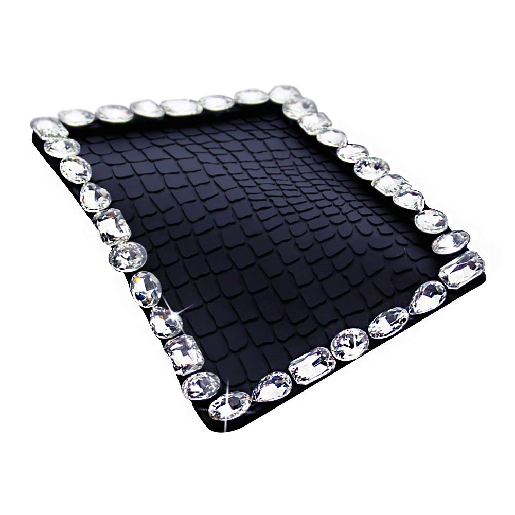 ihreesy Bling Bling Auto Armaturenbrett Pad,Antirutschmatte Montagematten Armaturenbrett Klebematte Multifunktionale Pad Klebematte Handy Rutschmatte Innendekoration,20cmx13cmx0.5cm,Transparent ihreesy Bling Bling Auto Armaturenbrett Pad,Antirutschmatte Montagematten Armaturenbrett Klebematte Multifunktionale Pad Klebematte Handy Rutschmatte Innendekoration,20cmx13cmx0.5cm,Transparent von ihreesy