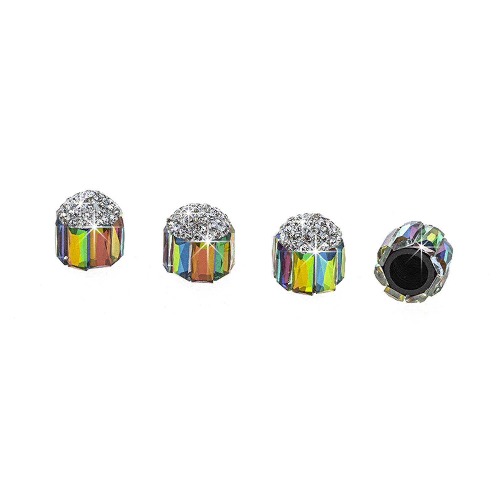 ihreesy Bling Reifenventilkappen,4 Stück Kristall Strass Auto Ventilkappen Abdeckung Diamant Reifenventil Staubkappen Radventilkappen Auto Rad Staubdicht Kappen Ventilabdeckung Ventildeckel,Weiß ihreesy Bling Reifenventilkappen,4 Stück Kristall Strass Auto Ventilkappen Abdeckung Diamant Reifenventil Staubkappen Radventilkappen Auto Rad Staubdicht Kappen Ventilabdeckung Ventildeckel,Weiß von ihreesy
