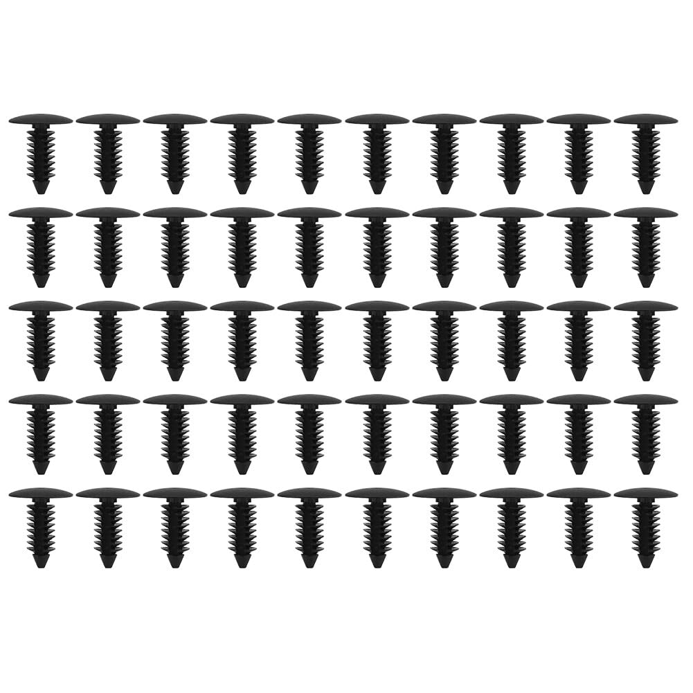 ihreesy Kunststoff Nieten Auto Stoßstange Befestigungsclips Verschluss Retainer,50 Stück 7.8mm Loch Kunststoffbolzen Nieten Verschluss Fender Trunk Retainer Clips ihreesy Kunststoff Nieten Auto Stoßstange Befestigungsclips Verschluss Retainer,50 Stück 7.8mm Loch Kunststoffbolzen Nieten Verschluss Fender Trunk Retainer Clips von ihreesy