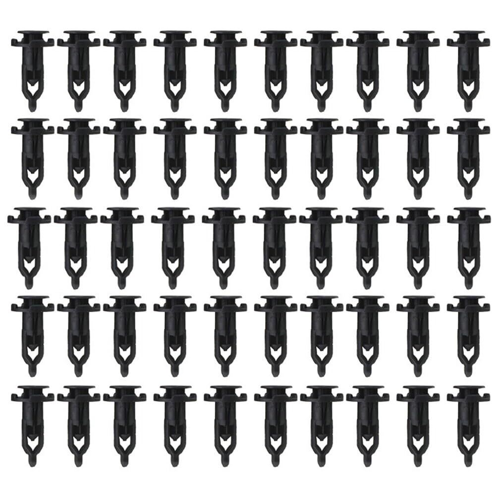 ihreesy Kunststoffnieten Befestigungsclips Push Pin, 50 Stück Auto Niet Spritzschutz Befestigungsklammern Universal Kunststoff-Kotflügelverkleidungen Befestigungselemente 52161-16010 ihreesy Kunststoffnieten Befestigungsclips Push Pin, 50 Stück Auto Niet Spritzschutz Befestigungsklammern Universal Kunststoff-Kotflügelverkleidungen Befestigungselemente 52161-16010 von ihreesy
