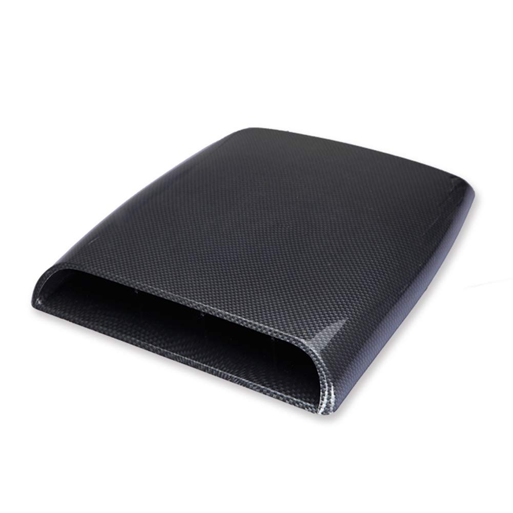 ihreesy Lufthutze Auto Dekoration,ABS Auto Lufteinlässe Außen Dekorative Luftdurchfluss Motorhaube Entlüftung Auslass Aufkleber Lüftungsgitterabdeckung 28cm x 25cm,Kohlefaser ihreesy Lufthutze Auto Dekoration,ABS Auto Lufteinlässe Außen Dekorative Luftdurchfluss Motorhaube Entlüftung Auslass Aufkleber Lüftungsgitterabdeckung 28cm x 25cm,Kohlefaser von ihreesy