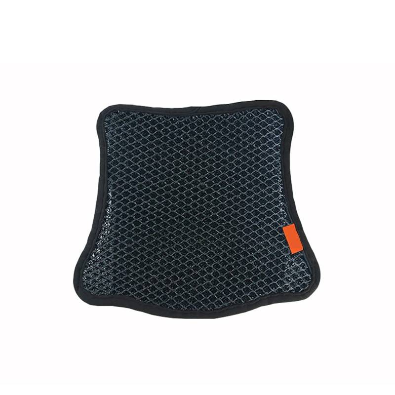 ihreesy Motorrad Sitzkissen,3D Mesh Motorrad Sitzpolster Atmungsaktiv Sitzbezug Luftkühlung Komfortable Mesh Sitzkissen Pad Universal Sitzpolster Motorrad Sitzschutz Kissenbezug,Doppelschicht M von ihreesy