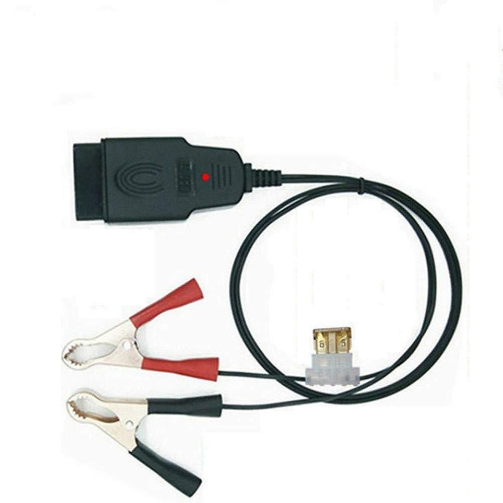 ihreesy OBD II Auto ECU Notstromversorgung Kabel,12-24V Auto Diagnosekabel Speichenschoner Anschluss mit zwei Krokodilklemmen Sicherung Stromversorgungskabel Speicherschoner ihreesy OBD II Auto ECU Notstromversorgung Kabel,12-24V Auto Diagnosekabel Speichenschoner Anschluss mit zwei Krokodilklemmen Sicherung Stromversorgungskabel Speicherschoner von ihreesy