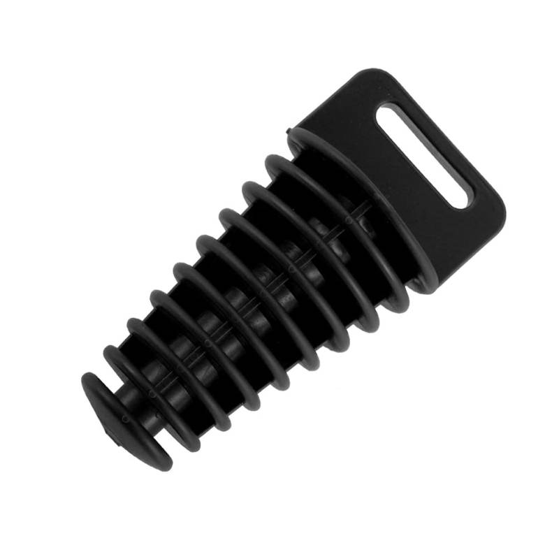 ihreesy Schalldämpfer Auspuff Waschstopfen,Motorrad Schalldämpfer Auspuffrohr Stopfen PVC Motocross Auspuffstopfen Stecker Waschstopfen Stöpsel Wash Plug für Motorrad Dirt Bike,Schwarz 75 * 47 * 27mm von ihreesy