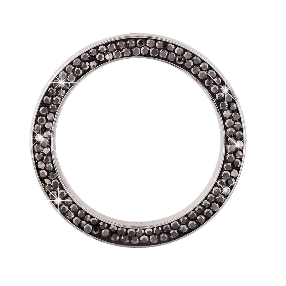 ihreesy Strass Kristall Auto Start Stopp Dekoration Ring,Auto Motor Start Stop Druckknopf Abdeckung Kristall Innenring Aufkleber Universal Bling Auto Dekor Zubehör,Hell Schwarz ihreesy Strass Kristall Auto Start Stopp Dekoration Ring,Auto Motor Start Stop Druckknopf Abdeckung Kristall Innenring Aufkleber Universal Bling Auto Dekor Zubehör,Hell Schwarz von ihreesy
