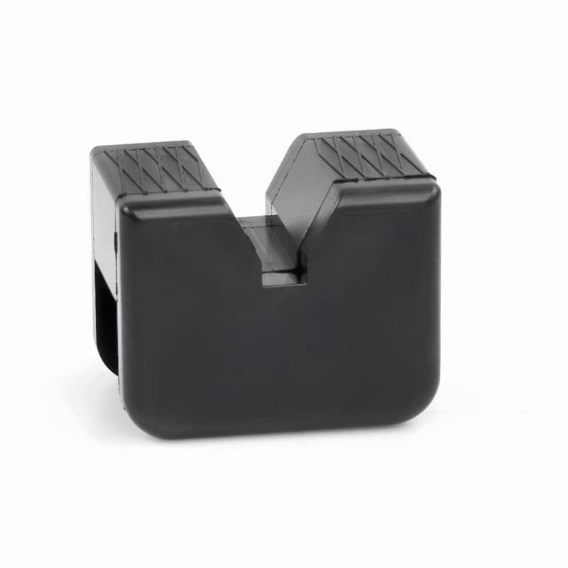 ihreesy Wagenheber Gummiauflage mit Nut,1 Stück Gummi Unterlage Rutschfeste Auto Ständer Pad Wagenheber Pad Auto Gummiblock Gummi Pad Gummiklotz Auflage Unterstellbock von ihreesy