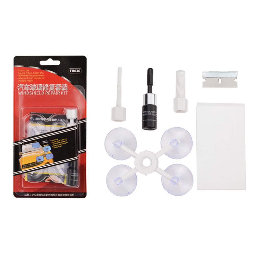 ihreesy Windschutzscheibe Reparatur Kit,Auto Fenster Glas Reparatur Tool Quick Fix Windschutzscheibe Riss Chip Kratzer Reparatur Tool für Windschutzscheibe Kleine Risse Stern Chips Halbmond,Saugnapf ihreesy Windschutzscheibe Reparatur Kit,Auto Fenster Glas Reparatur Tool Quick Fix Windschutzscheibe Riss Chip Kratzer Reparatur Tool für Windschutzscheibe Kleine Risse Stern Chips Halbmond,Saugnapf von ihreesy