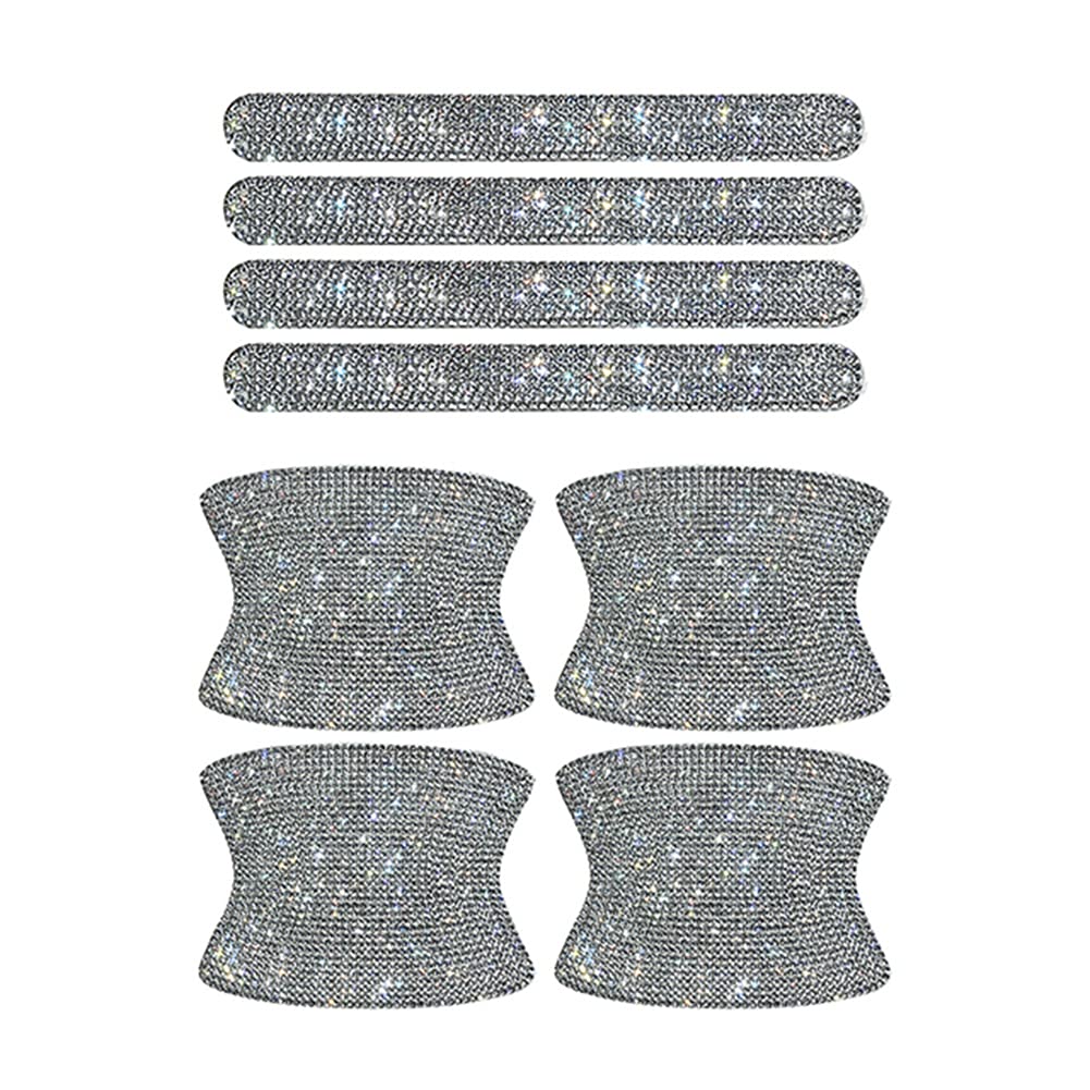 Auto Türgriff Schutzfolie,8 Stücke Universal Auto Strass Bling Glitzer Autotürgriff Kratzschutz Aufkleber Auto Türgriff Kratzer Abdeckung,Bling Kristall Dekoration Autozubehör für Mädchen und Frauen Auto Türgriff Schutzfolie,8 Stücke Universal Auto Strass Bling Glitzer Autotürgriff Kratzschutz Aufkleber Auto Türgriff Kratzer Abdeckung,Bling Kristall Dekoration Autozubehör für Mädchen und Frauen von ikasus
