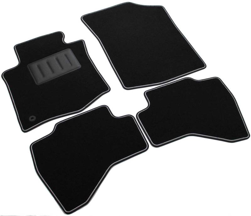 IL TAPPETO AUTO BY FABBRI 3 SPRINT00600 Automatten aus rutschfestem Teppich, kompatibel mit C1 I 2005-2014,107 ab 2005-2014, Aygo I ab 2005-2014 von ilTappetoAuto