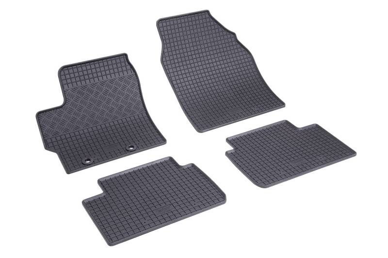 Passgenaue Auto-Fußmatten aus rutschfestem Gummi, kompatibel mit Yaris IV Hybrid ab 08/2020-, Yaris IV ab 2020-, Yaris Cross und Cross Hybrid ab 2020- von ilTappetoAuto