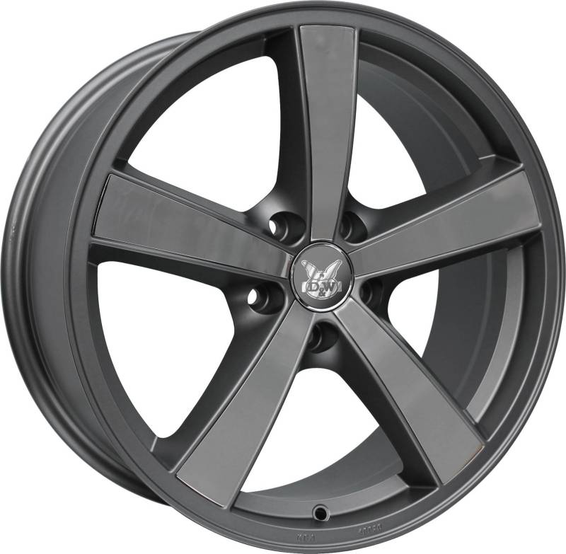 D&W Le Mans platininox 7x17 5/112 ET38 VW Passat 3BG Alu felgen von in.pro.