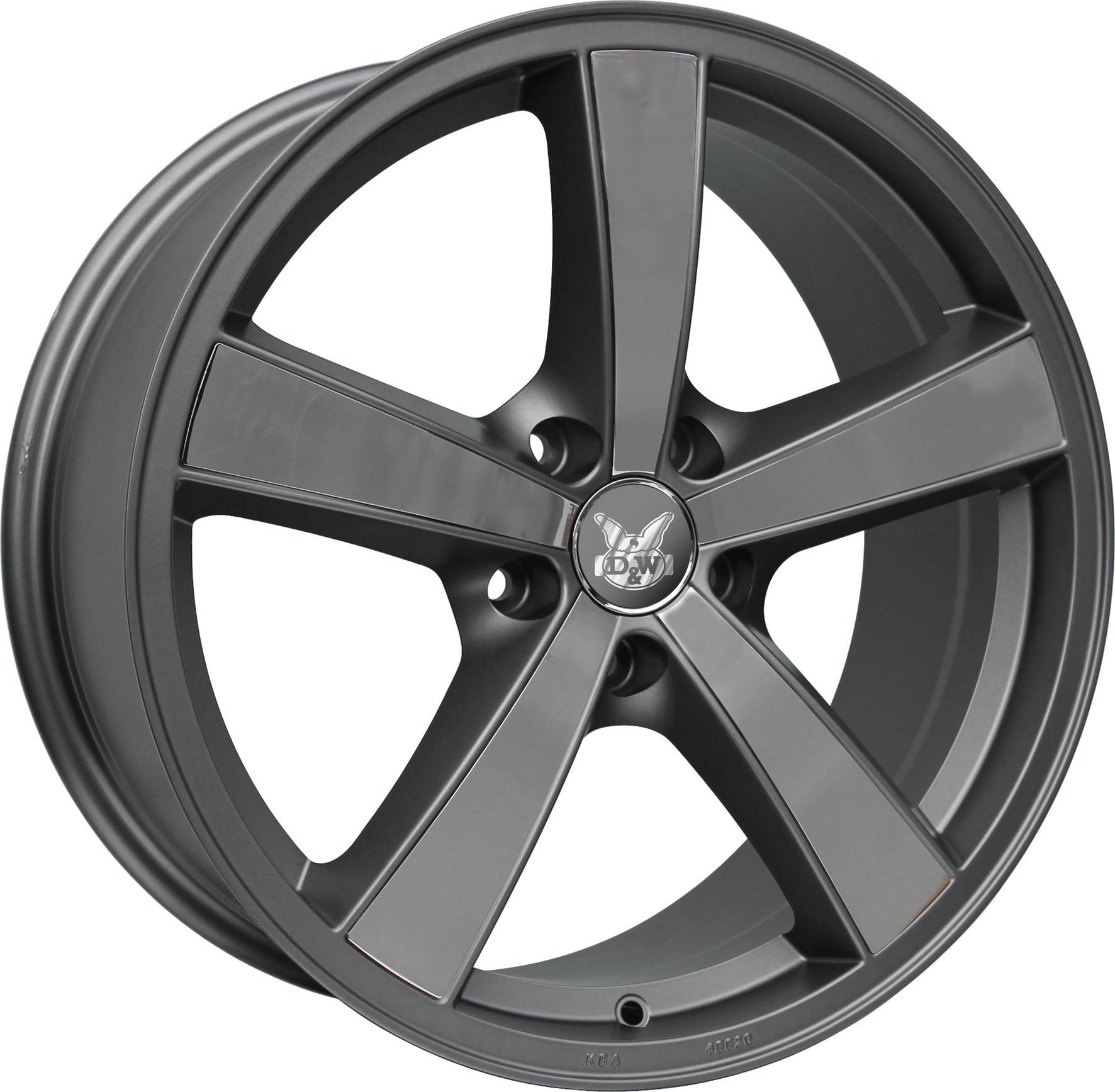 D&W Le Mans platininox 8x18 5/112 ET40 VW Caddy / Caddy Maxi 2K, 2KN Alu felgen von in.pro.