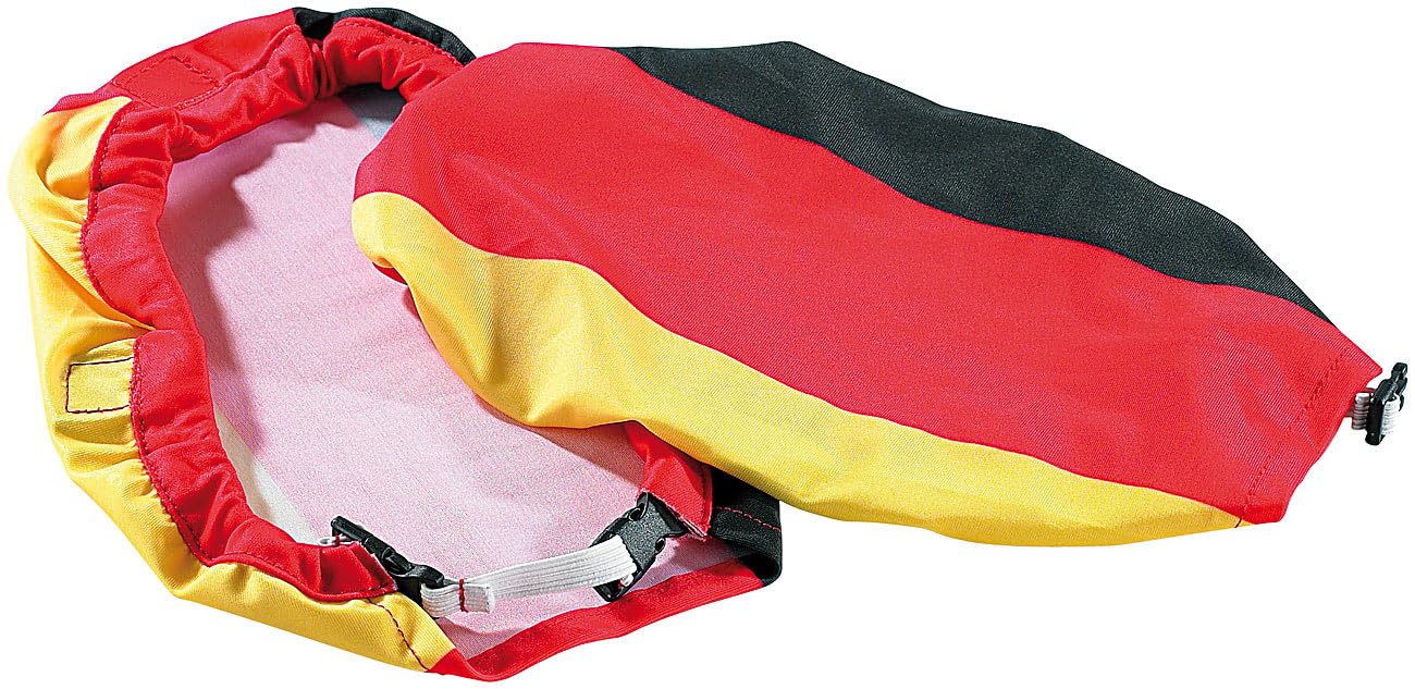 infactory Außenspiegelfahne: 2er-Set Überzieher Deutschland für Auto-Außenspiegel (Fußball-Fanartikel Deutschland, Autofahnen Deutschland, Länderflagge) infactory Außenspiegelfahne: 2er-Set Überzieher Deutschland für Auto-Außenspiegel (Fußball-Fanartikel Deutschland, Autofahnen Deutschland, Länderflagge) von infactory