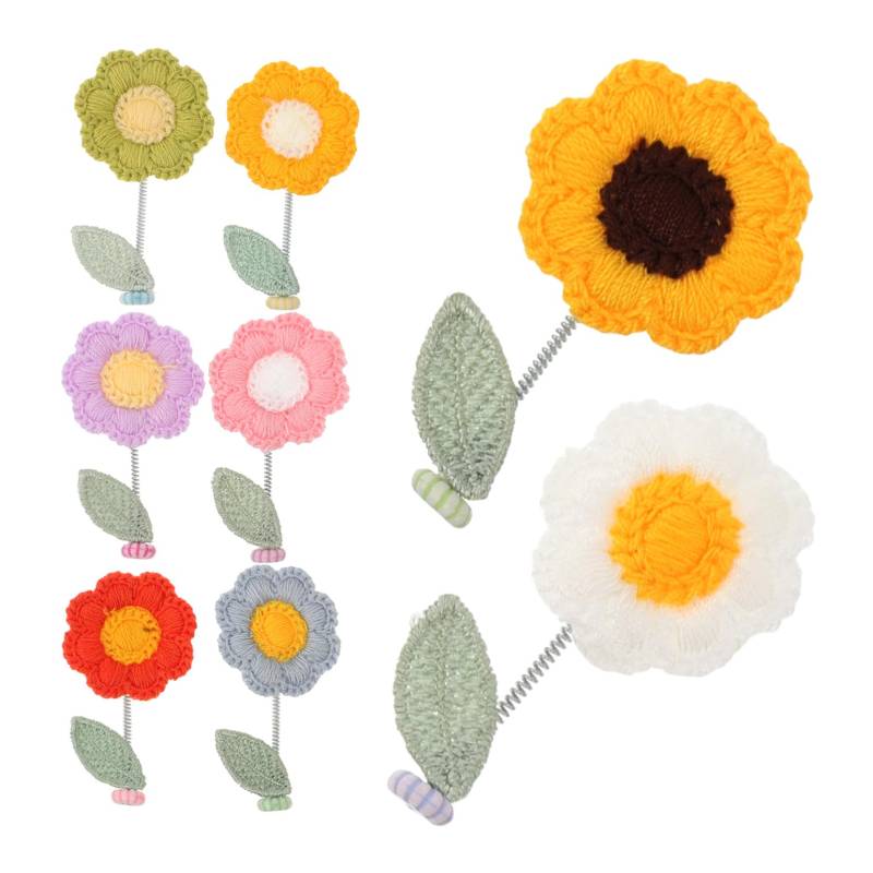 iplusmile 1Satz Niedliche Blumen Armaturenbrett Dekoration Für Autos Teiliges Aus Robustem Material Leicht Zu Reinigen Kreatives Design Für Behagliche Im Fahrzeug von iplusmile