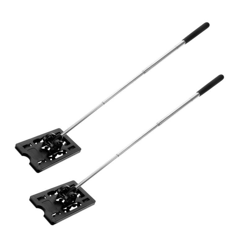 iplusmile 2 Stück Parkassistent Temporärer Parkkartenhalter Parkstange Garage Einparkhilfe Auto Parkkartenhalter Kartenhalter Schlanke Ausweishalter Für Ausweise Teleskopstange Schwarzer von iplusmile