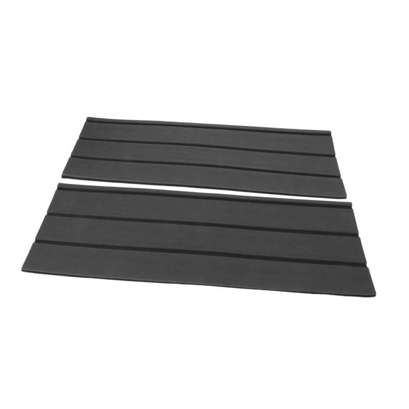 iplusmile 2 Stück Wohnmobil-Trittmatte Wohnmobil-Stufenabdeckung Trittmatten für Wohnwagen Wohnmobil-Stufenteppich wohnmobil treppenteppich Stufenteppiche Eva Dark Grey von iplusmile