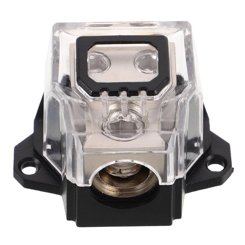 iplusmile 4 Car-Audio-Modifikationsbox Stromverteiler für Autos Audiokabel Verteiler Audio Kabelsplitter Verteilerblock automatischer Sicherungsblock Vernickelung mit Zinklegierung von iplusmile