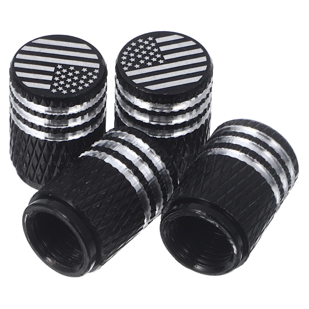 iplusmile Ventilkappen: 4 Stück Alu Ventildeckel MAGA US Flagge Reifenventilkappen Auto Reifenventil Kappe für Autos LKWs Motorräder iplusmile Ventilkappen: 4 Stück Alu Ventildeckel MAGA US Flagge Reifenventilkappen Auto Reifenventil Kappe für Autos LKWs Motorräder von iplusmile