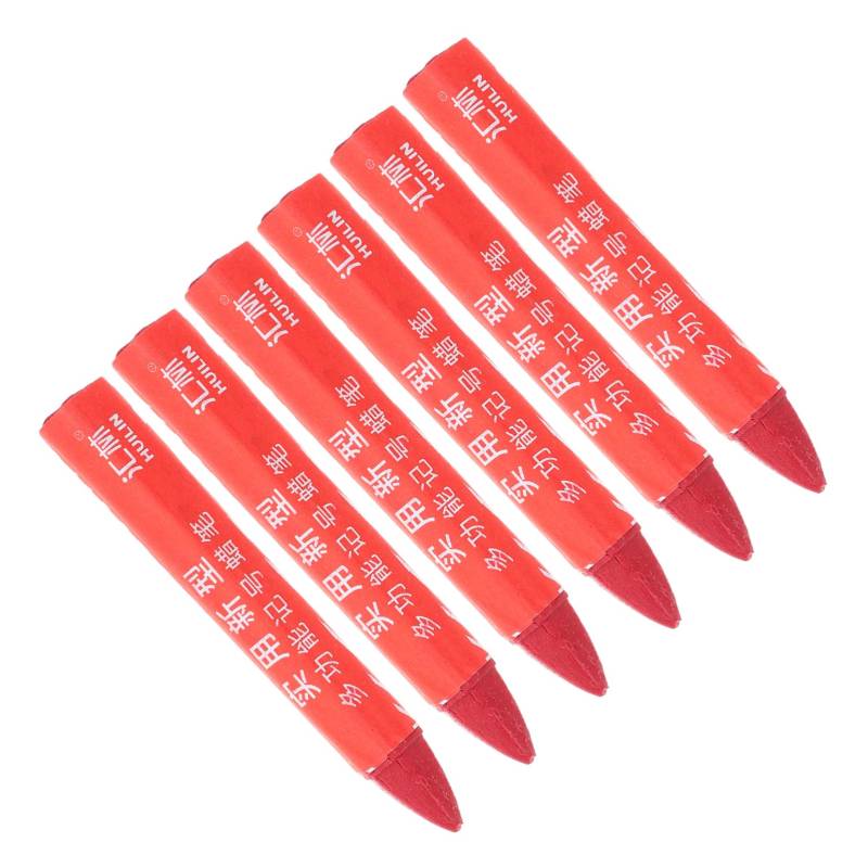 iplusmile Effiziente Autoreifen-markierungsstifte 6er-Pack Wachs-markierungsstifte für Die Reifenreparatur Hohe Sichtbarkeit Wetterfest von iplusmile