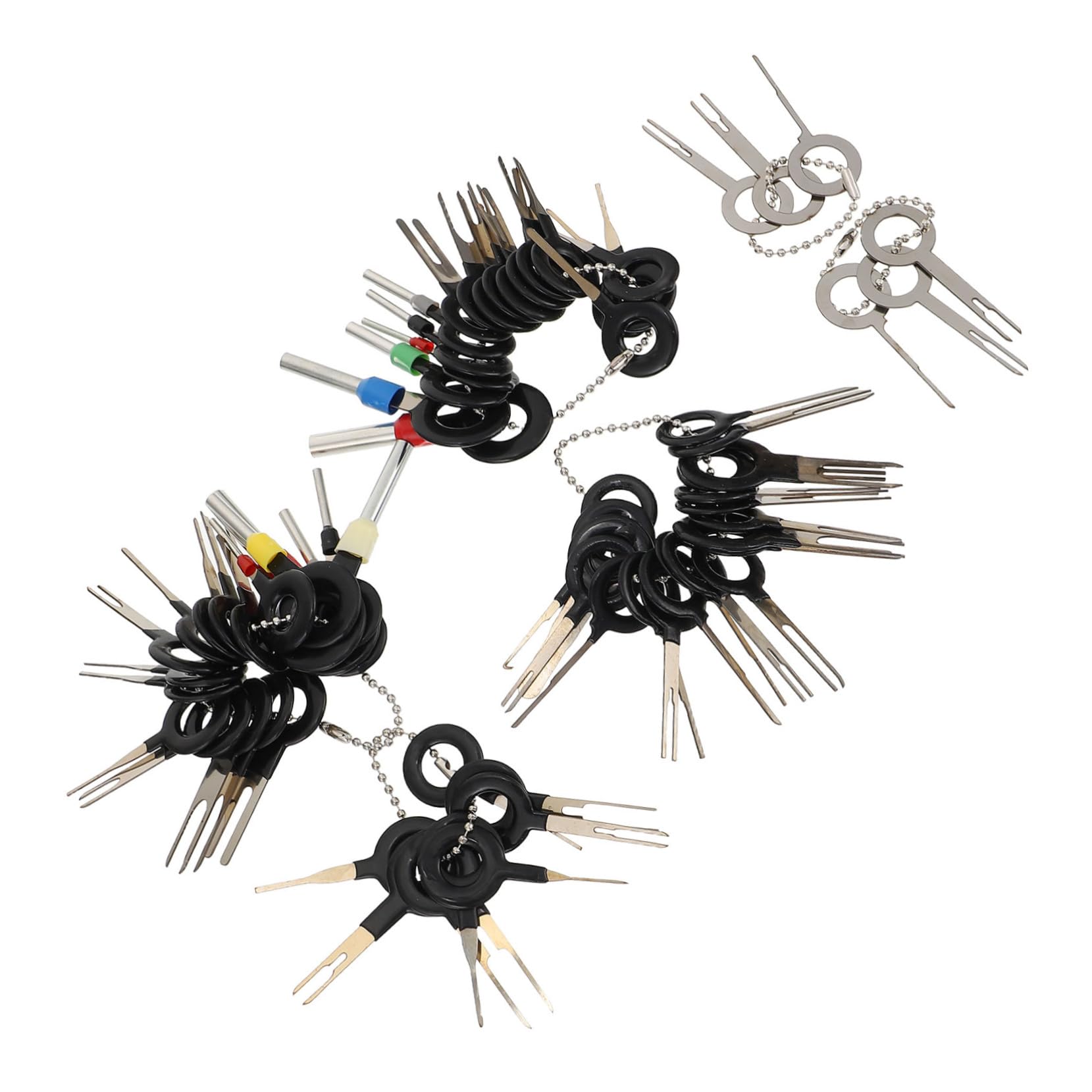 iplusmile 73Stücke Teiliges Auto Terminal Abzieher Extractor Puller Werkzeug zur Einfachen und Sicheren Entfernung von Steckverbindern für Kfz Reparaturen und Kabeldemontage iplusmile 73Stücke Teiliges Auto Terminal Abzieher Extractor Puller Werkzeug zur Einfachen und Sicheren Entfernung von Steckverbindern für Kfz Reparaturen und Kabeldemontage von iplusmile