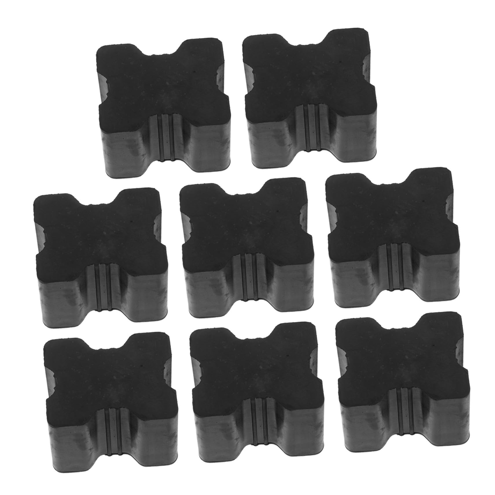 iplusmile 8-teilige Federstoßdämpfer: Hochleistungs-Gummi-Front-spulenverstärker, Gummi-spulenabstandshalter, Federspanner Für Automobil-federbeine, Schwarz von iplusmile