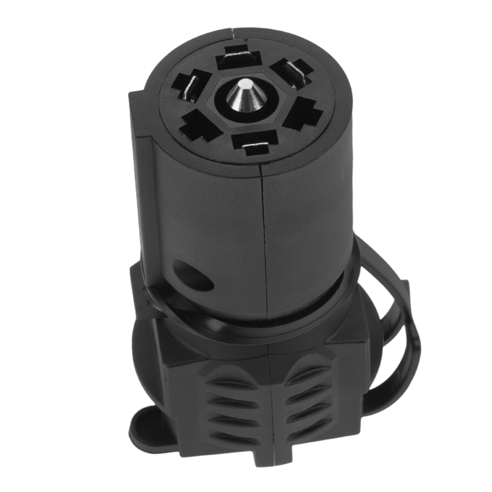 iplusmile Anhängerstecker Adapter Wasserdichter Anhängeranschluss Isolierter Stecker für Zuverlässige Verbindung für Anhänger und Wohnmobilbeleuchtung von iplusmile