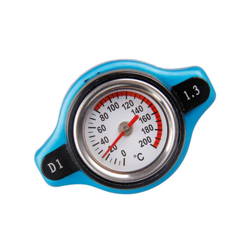 iplusmile Auto Kühlerdeckel mit Wassertemperaturanzeige Bar Tankdeckel für Effektive Kühlung und Temperaturkontrolle Passend für Verschiedene Modelle von iplusmile