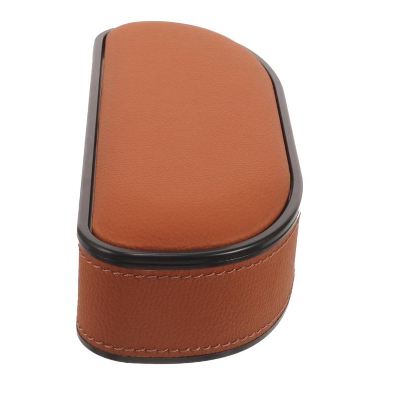 iplusmile Auto Tür Armlehne Unterstützung Ausruhen Automobil Fahren Kissen Ellenbogenschützer Auto Armlehne Ersatz Universal- Ergonomisch Schutz Autozubehör Brown Leder von iplusmile